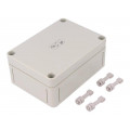 11040901; Enclosure: multipurpose; X: 94mm; Y: 130mm; Z: 57mm; TK PS; grey; IP66; SPELSBERG