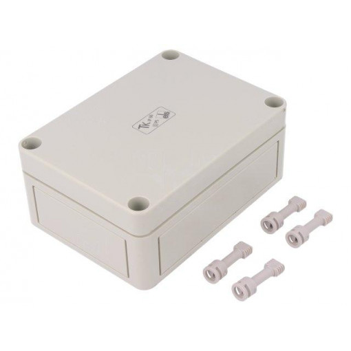 11040901; Enclosure: multipurpose; X: 94mm; Y: 130mm; Z: 57mm; TK PS; grey; IP66; SPELSBERG