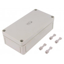 11041001; Enclosure: multipurpose; X: 94mm; Y: 180mm; Z: 57mm; TK PS; grey; IP66; SPELSBERG