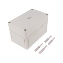 11090601; Enclosure: multipurpose; X: 110mm; Y: 180mm; Z: 111mm; TK PS; grey; SPELSBERG