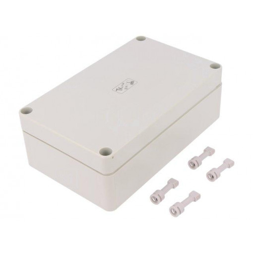 11041401; Enclosure: multipurpose; X: 110mm; Y: 180mm; Z: 63mm; flat; TK PS; SPELSBERG