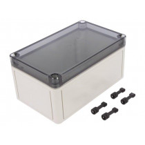 11100601; Enclosure: multipurpose; X: 110mm; Y: 180mm; Z: 90mm; TK PS; grey; SPELSBERG