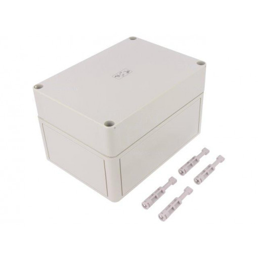 11091601; Enclosure: multipurpose; X: 130mm; Y: 180mm; Z: 111mm; TK PS; grey; SPELSBERG