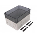 10651601; Enclosure: multipurpose; X: 130mm; Y: 180mm; Z: 111mm; TK PS; grey; SPELSBERG