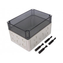 10651601; Enclosure: multipurpose; X: 130mm; Y: 180mm; Z: 111mm; TK PS; grey; SPELSBERG