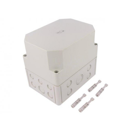 10441601; Enclosure: multipurpose; X: 130mm; Y: 180mm; Z: 165mm; TK PS; grey; SPELSBERG 10441601; Enclosure: multipurpose; X: 130mm; Y: 180mm; Z: 165mm; TK PS; grey; SPELSBERG