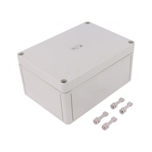 11041601; Enclosure: multipurpose; X: 130mm; Y: 180mm; Z: 90mm; TK PS; grey; SPELSBERG