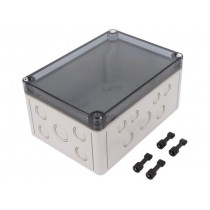 10601601; Enclosure: multipurpose; X: 130mm; Y: 180mm; Z: 90mm; TK PS; grey; SPELSBERG