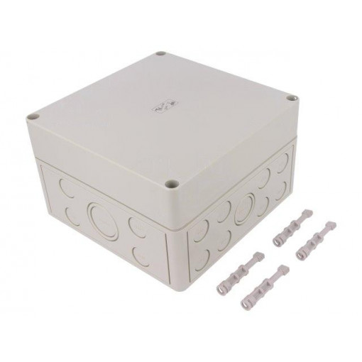 10590701; Enclosure: multipurpose; X: 180mm; Y: 182mm; Z: 110mm; TK PS; grey; SPELSBERG