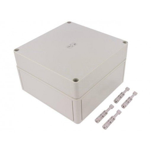 11090701; Enclosure: multipurpose; X: 180mm; Y: 182mm; Z: 110mm; TK PS; grey; SPELSBERG