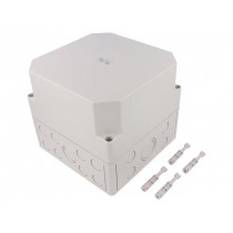 10440701; Enclosure: multipurpose; X: 180mm; Y: 182mm; Z: 165mm; TK PS; grey; SPELSBERG 10440701; Enclosure: multipurpose; X: 180mm; Y: 182mm; Z: 165mm; TK PS; grey; SPELSBERG