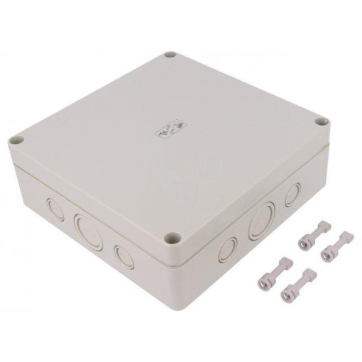 10541301; Enclosure: multipurpose; X: 180mm; Y: 182mm; Z: 63mm; TK PS; grey; SPELSBERG