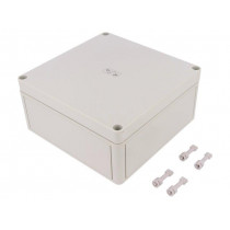 11040701; Enclosure: multipurpose; X: 180mm; Y: 182mm; Z: 90mm; TK PS; grey; SPELSBERG