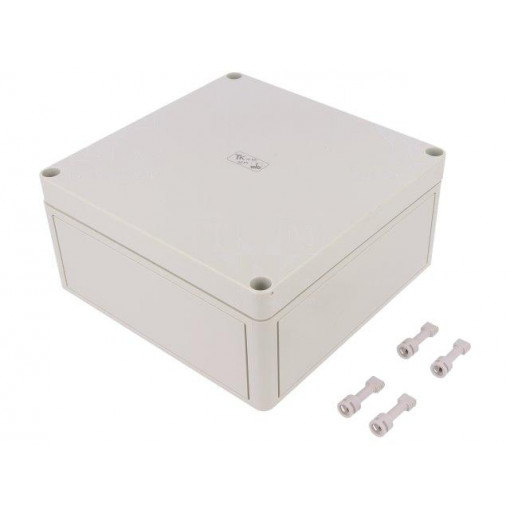 11040701; Enclosure: multipurpose; X: 180mm; Y: 182mm; Z: 90mm; TK PS; grey; SPELSBERG