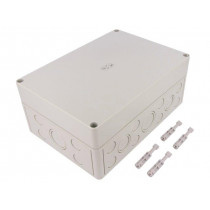 10590801; Enclosure: multipurpose; X: 180mm; Y: 254mm; Z: 111mm; TK PS; grey; SPELSBERG