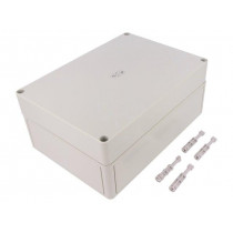 11090801; Enclosure: multipurpose; X: 180mm; Y: 254mm; Z: 111mm; TK PS; grey; SPELSBERG