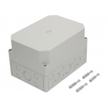 10440801; Enclosure: multipurpose; X: 180mm; Y: 254mm; Z: 165mm; TK PS; grey; SPELSBERG 10440801; Enclosure: multipurpose; X: 180mm; Y: 254mm; Z: 165mm; TK PS; grey; SPELSBERG