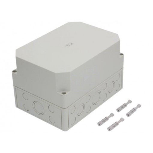 10440801; Enclosure: multipurpose; X: 180mm; Y: 254mm; Z: 165mm; TK PS; grey; SPELSBERG 10440801; Enclosure: multipurpose; X: 180mm; Y: 254mm; Z: 165mm; TK PS; grey; SPELSBERG