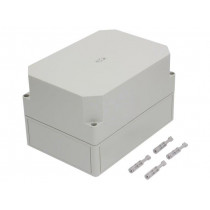 10940801; Enclosure: multipurpose; X: 180mm; Y: 254mm; Z: 165mm; TK PS; grey; SPELSBERG