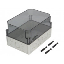 10700801; Enclosure: multipurpose; X: 180mm; Y: 254mm; Z: 165mm; TK PS; grey; SPELSBERG
