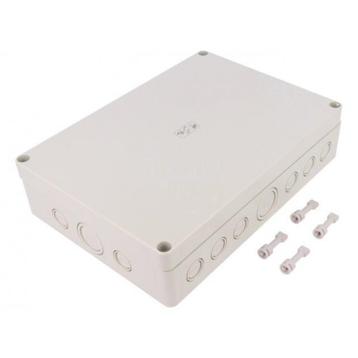 10541101; Enclosure: multipurpose; X: 180mm; Y: 254mm; Z: 63mm; TK PS; grey; SPELSBERG