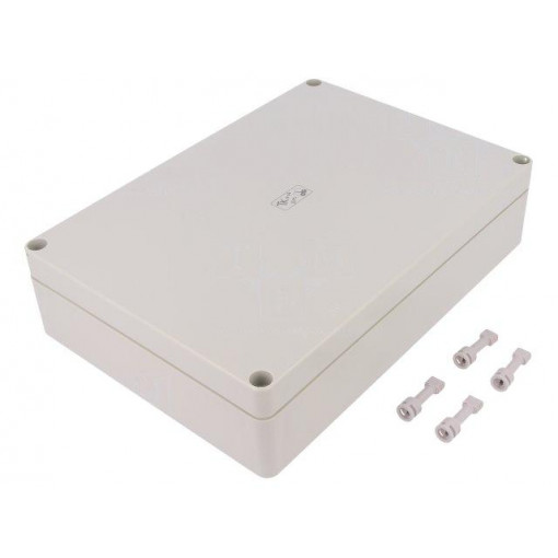 11041101; Enclosure: multipurpose; X: 180mm; Y: 254mm; Z: 63mm; flat; TK PS; SPELSBERG