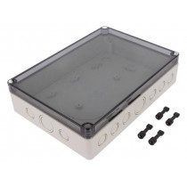 10601101; Enclosure: multipurpose; X: 180mm; Y: 254mm; Z: 63mm; TK PS; grey; SPELSBERG