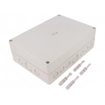 10591101; Enclosure: multipurpose; X: 180mm; Y: 254mm; Z: 84mm; TK PS; grey; SPELSBERG