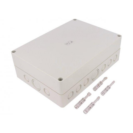 10591101; Enclosure: multipurpose; X: 180mm; Y: 254mm; Z: 84mm; TK PS; grey; SPELSBERG