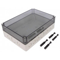 10651101; Enclosure: multipurpose; X: 180mm; Y: 254mm; Z: 84mm; TK PS; grey; SPELSBERG