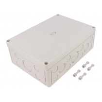 10540801; Enclosure: multipurpose; X: 180mm; Y: 254mm; Z: 90mm; TK PS; grey; SPELSBERG