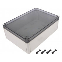 11100801; Enclosure: multipurpose; X: 180mm; Y: 254mm; Z: 90mm; TK PS; grey; SPELSBERG