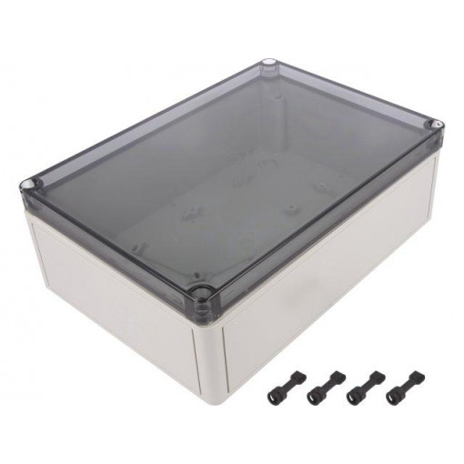 11100801; Enclosure: multipurpose; X: 180mm; Y: 254mm; Z: 90mm; TK PS; grey; SPELSBERG