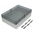 10601201; Enclosure: multipurpose; X: 254mm; Y: 361mm; Z: 111mm; TK PS; grey; SPELSBERG