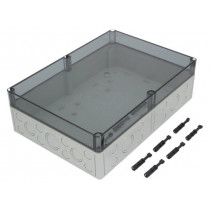 10601201; Enclosure: multipurpose; X: 254mm; Y: 361mm; Z: 111mm; TK PS; grey; SPELSBERG
