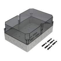 10651201; Enclosure: multipurpose; X: 254mm; Y: 361mm; Z: 165mm; TK PS; grey; SPELSBERG