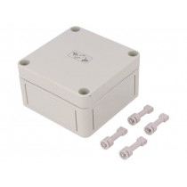 11040301; Enclosure: multipurpose; X: 94mm; Y: 94mm; Z: 57mm; TK PS; grey; IP66; SPELSBERG