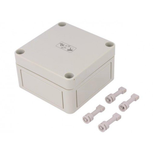 11040301; Enclosure: multipurpose; X: 94mm; Y: 94mm; Z: 57mm; TK PS; grey; IP66; SPELSBERG