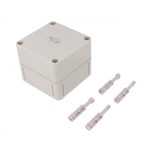 11090301; Enclosure: multipurpose; X: 94mm; Y: 94mm; Z: 81mm; TK PS; grey; IP66; SPELSBERG