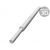 TK 0030N C 0,66 S 120 A; Test probe; Operational spring compression: 2mm; 3A; TEKON