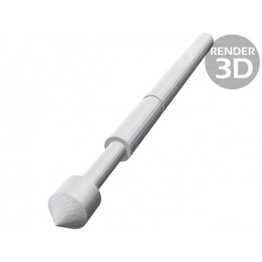 TK 0030N E 1,27 S 120 A; Test probe; Operational spring compression: 2mm; 3A; TEKON