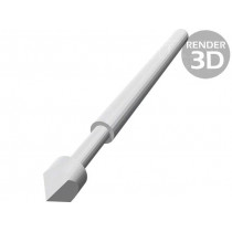 TK 0030N K 1,27 S 120 A; Test probe; Operational spring compression: 2mm; 3A; TEKON