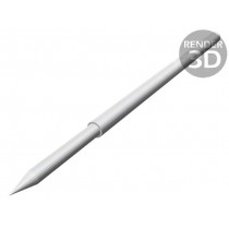 TK 0045N B 1,04 C 200 A; Test probe; Operational spring compression: 5.1mm; 3A; TEKON
