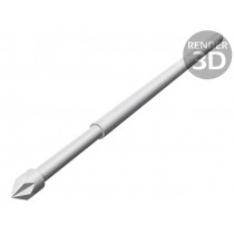 TK 0045N LM 1,50 C 200 A; Test probe; Operational spring compression: 5.1mm; 3A; TEKON