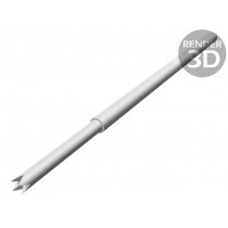 TK 0045N U 0,30 C 200 A; Test probe; Operational spring compression: 5.1mm; 3A; TEKON