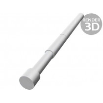 TK 0050N F 2,54 C 120 A; Test probe; Operational spring compression: 5.1mm; 3A; TEKON