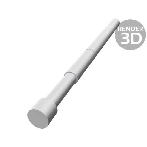 TK 0050N F 2,54 C 120 A; Test probe; Operational spring compression: 5.1mm; 3A; TEKON