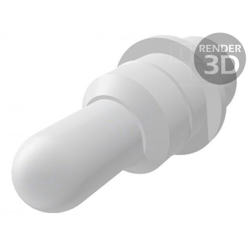 TK 0064 B J 2,60 M 57 A; Test probe; Operational spring compression: 2.75mm; 3A; TEKON