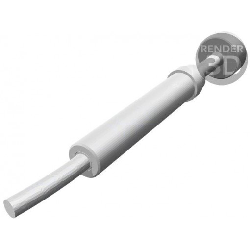 TK 20 LED 4,00 L25; Test probe; Operational spring compression: 4mm; Min.pitch: 4mm; TEKON