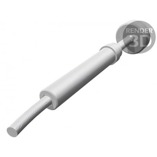 TK 20 LED 5,00 L25; Test probe; Operational spring compression: 4mm; Min.pitch: 4mm; TEKON